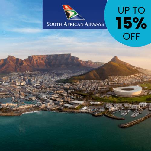 SAA - Save 15% Save 15% on SAA flights